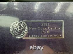 Lionel 2333 New York Central F3 Diesel with Original box, Factory Sealed