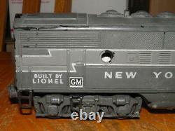 Lionel 2333p & 2333t New York Central F3 A-a Set Great Set To Restore Or Parts