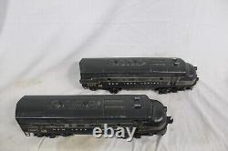 Lionel #2344 New York Central F3 A-A's Missing Porthole + Missing 1 Side Frame