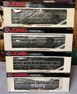 Lionel 6-16016-16019 New York Central 4 passenger car SET C7 /boxes