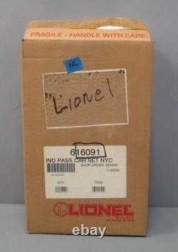 Lionel 6-16091 O Gauge New York Central Passenger Car Set EX/Box