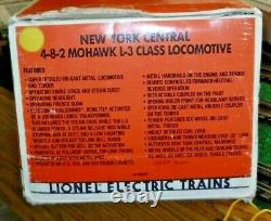 Lionel 6-18009 New York Central Mohawk L-3 Locomotive & Tender, Cab #3000 withTMCC