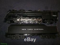 Lionel 6-18009 New York Central NYC 4-8-2 L3 Mohawk Steam Loco & Tender #VZ