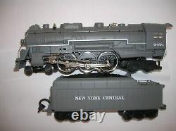 Lionel 6-28030 New York Central Gray Hudson 4-6-4 Lot # 25469