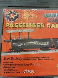 Lionel 6-30008 New York Central Flyer Passenger Expansion Pack NEW NIB