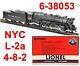 Lionel 6-38053 New York Central Nyc 4-8-2 L-2a Withtmcc/railsounds/odyssey 2003 C9