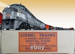 Lionel 6-38310 #2185W NYC F3 A-A Diesel Engine Freight Set O-Gauge NIB