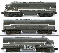 Lionel 6-8370 & 6-8371 New York Central NYC F-3 A-B-A withHorn 1983 C8+