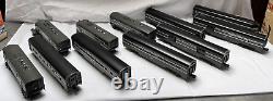 Lionel 6-8370 New York Central F3 AA Diesel Locomotives EX + 9 Train Car Set