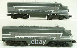 Lionel 6-8370 O Scale New York Central F3 AA Diesel Locomotives EX/Box