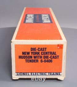 Lionel 6-8406 O New York Central Die-Cast Hudson 4-6-4 Steam Loco & Tender #783