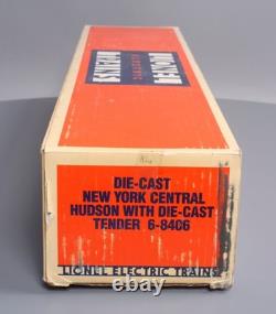Lionel 6-8406 O New York Central Die-Cast Hudson 4-6-4 Steam Loco & Tender #783