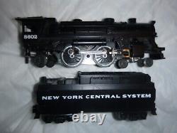 Lionel 8602 New York Central 4-4-2 with railsounds crew talk tender