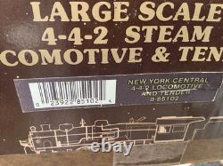 Lionel 8-85102 Large Scale 4-4-2 New York Central Steam Locomotive & Tender USA