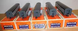 Lionel 9596 9597 9598 7207 New York Central 15'' Aluminum Passenger Train 5 Cars