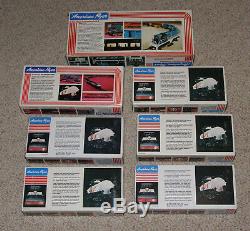 Lionel American Flyer, New York Central Freight Set, 7 Units, Unused, Boxes