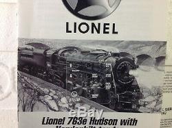 Lionel NYC NEW YORK CENTRAL J1E 763E HUDSON STEAM ENGINE & TENDER 6-18056