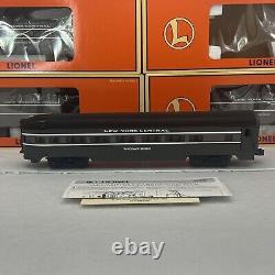 Lionel New York Central 15 Aluminum 4 Car Passenger Set O New 6-19172 19175