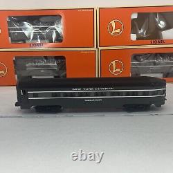 Lionel New York Central 15 Aluminum 4 Car Passenger Set O New 6-19172 19175