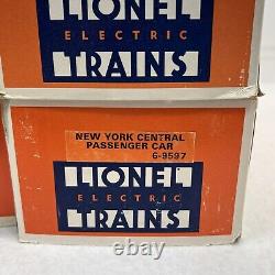 Lionel New York Central 15 Aluminum 6 Car Passenger Set O Used 6-9594 98 137