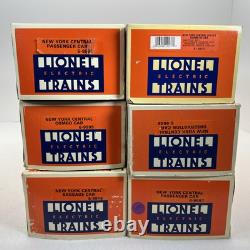 Lionel New York Central 15 Aluminum 6 Car Passenger Set O Used 6-9594 -98 19137