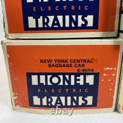 Lionel New York Central 15 Aluminum 6 Car Passenger Set O Used 6-9594 -98 19137
