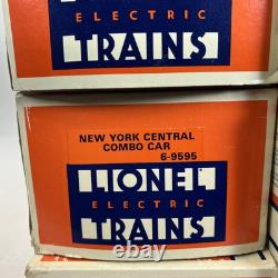 Lionel New York Central 15 Aluminum 6 Car Passenger Set O Used 6-9594 -98 19137