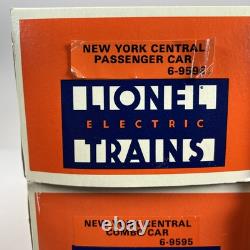 Lionel New York Central 15 Aluminum 6 Car Passenger Set O Used 6-9594 -98 19137