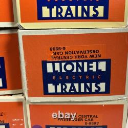 Lionel New York Central 15 Aluminum 6 Car Passenger Set O Used 6-9594 -98 19137