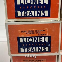 Lionel New York Central 15 Aluminum 7 Car Passenger Set O Used 6-9594 98 7207
