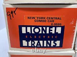 Lionel New York Central 15 Aluminum 7 Car Passenger Set O Used 6-9594-98 7207