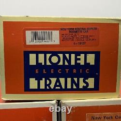 Lionel New York Central 15 Aluminum 7 Car Passenger Set O Used 6-9594 98 7207