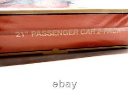 Lionel New York Central 20th Century Limited 21 Passenger Car 2-Pack O ScaleNew