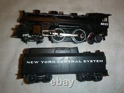 Lionel New York Central 4-4-2 with rails sounds tender