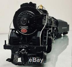 Lionel New York Central 4-8-2 L-3 Steam Engine #3000withTender 3-Rail O-Scale Used