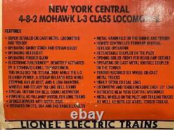 Lionel New York Central 4-8-2 Mohawk 6-18009 & K Line NYC Smoking Off Center Cab