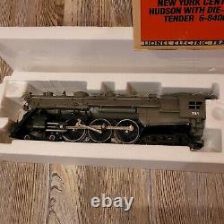 Lionel New York Central Die Cast 785 Hudson 4-6-4 and Tender 6-8406