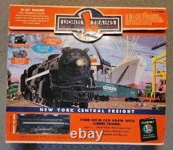 Lionel New York Central Flyer Freight Train Set O Gauge Metal Locomotive Read