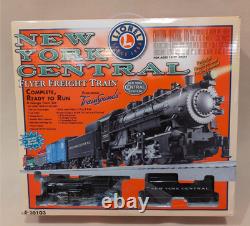 Lionel New York Central Flyer Freight Train with Real Smoke 6-30103 Unopened