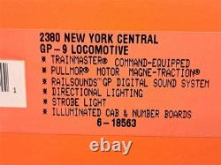 Lionel New York Central GP-9 Locomotive #2380 TMCC RailSounds O Gauge 6-18563