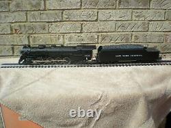 Lionel New York Central (NYC) Mohawk 6-8-6 Steam Locomotive & Tender
