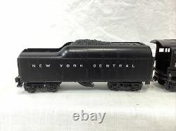 Lionel O #6-8206 New York Central Hudson 4-6-4 Steam Locomotive EXC. Runs