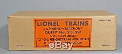 Lionel O Ga. #6-38310 Conventional Classic #2185w Nyc F-3 A-a Freight Set