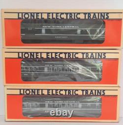 Lionel O Ga Ny Central Passenger 3 Car Set 6-16066, 16067, 16090