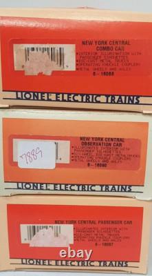 Lionel O Ga Ny Central Passenger 3 Car Set 6-16066, 16067, 16090