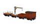 Lionel O Guage New York Central Disconnect Work Cars 4pk 6-85381