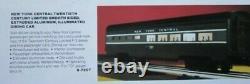 Lionel O Scale 64 Lighted Aluminum New York Central 7207 20th Century Ltd Cars