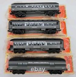 Lionel O Scale New York Central Passenger Set 6-16089, 6-16088, 6-16090, 6-16087