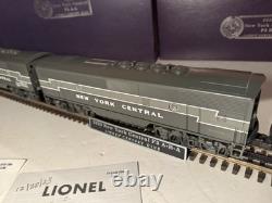 Lionel O Train Century Club 2333 New York Central F-3 A-B-A Diesel Set In Boxes