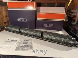 Lionel O Train Century Club 2333 New York Central F-3 A-B-A Diesel Set In Boxes